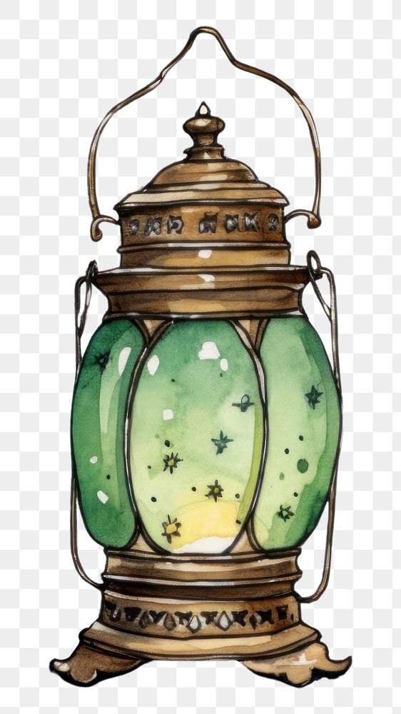PNG Ramadan lantern sketch lamp creativity. AI generated Image by rawpixel.