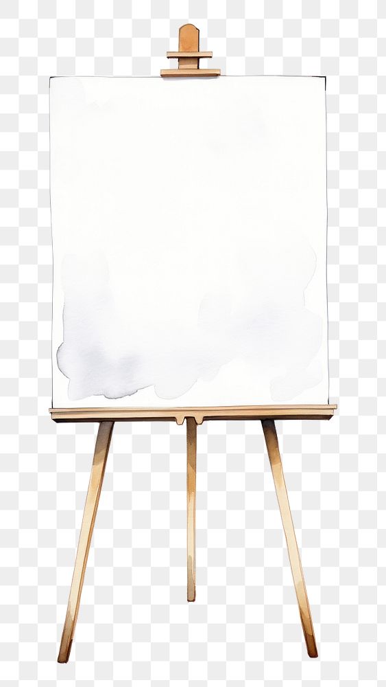 PNG Rectangle absence painter drawing. AI generated Image by rawpixel.