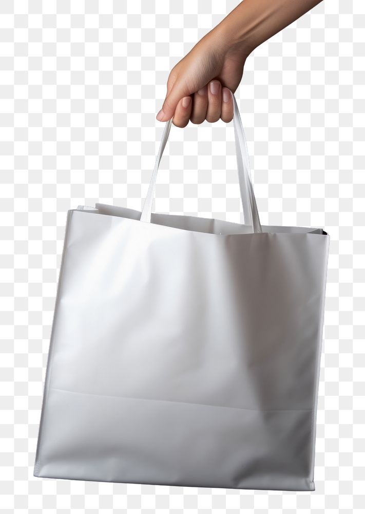 PNG Mock up grocery store bag handbag white black. AI generated Image by rawpixel.