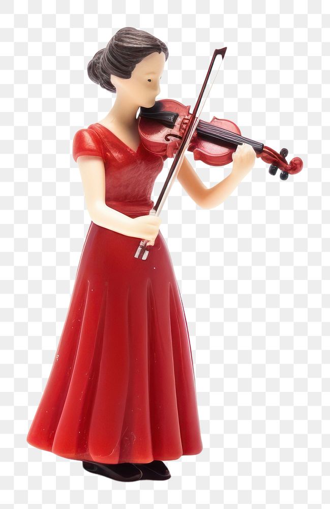 PNG Female playing violin adult white background concentration. AI generated Image by rawpixel.