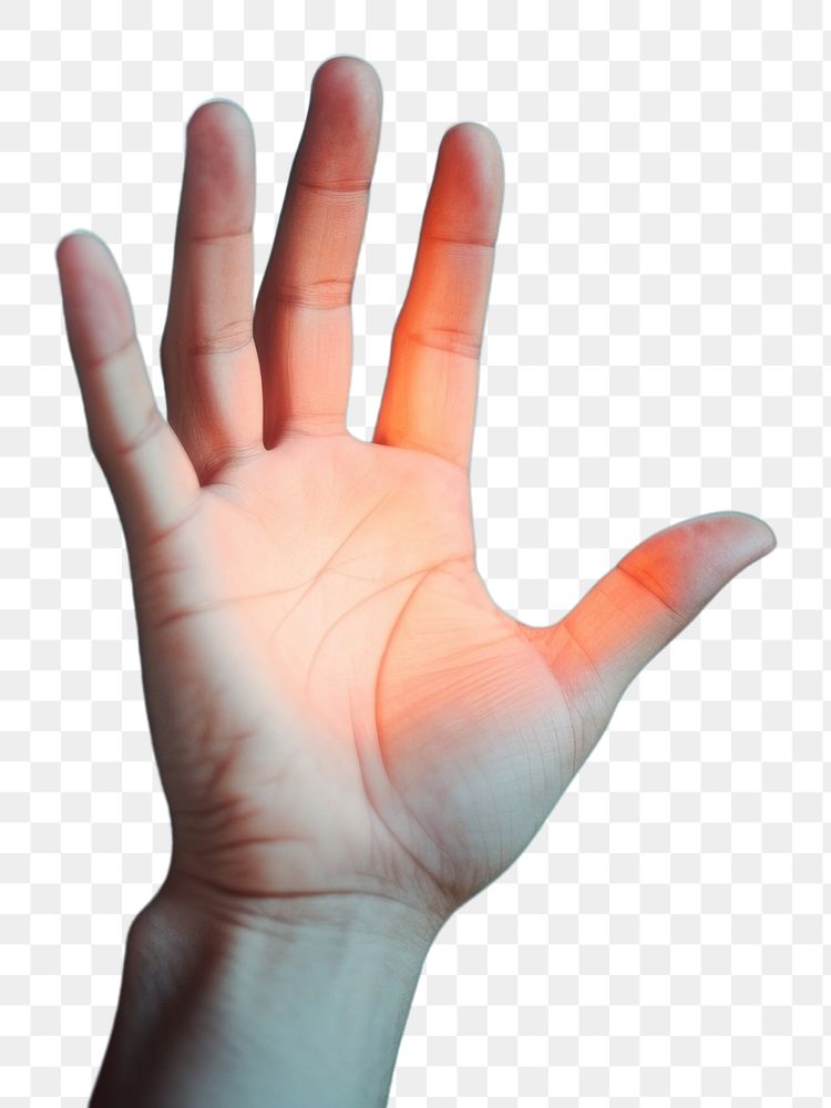 PNG Persons hand raising up finger gesturing darkness. AI generated Image by rawpixel.