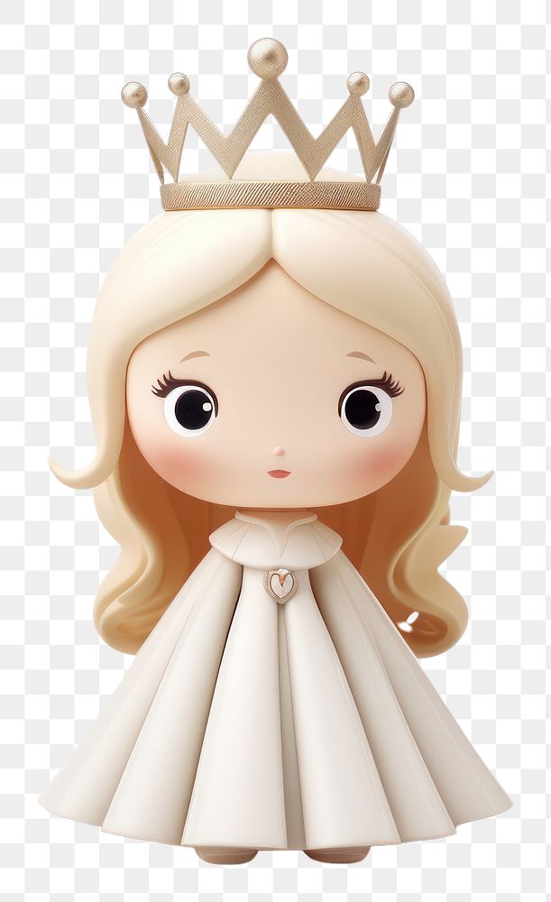 PNG Princess doll cute toy. AI generated Image by rawpixel.