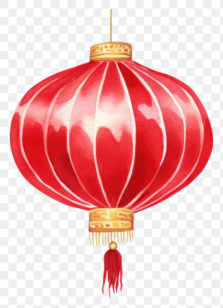 PNG  China new year lantern celebration decoration. AI generated Image by rawpixel.