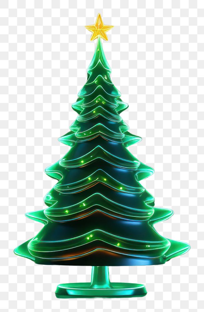 PNG Christmas tree light neon illuminated. AI generated Image by rawpixel.