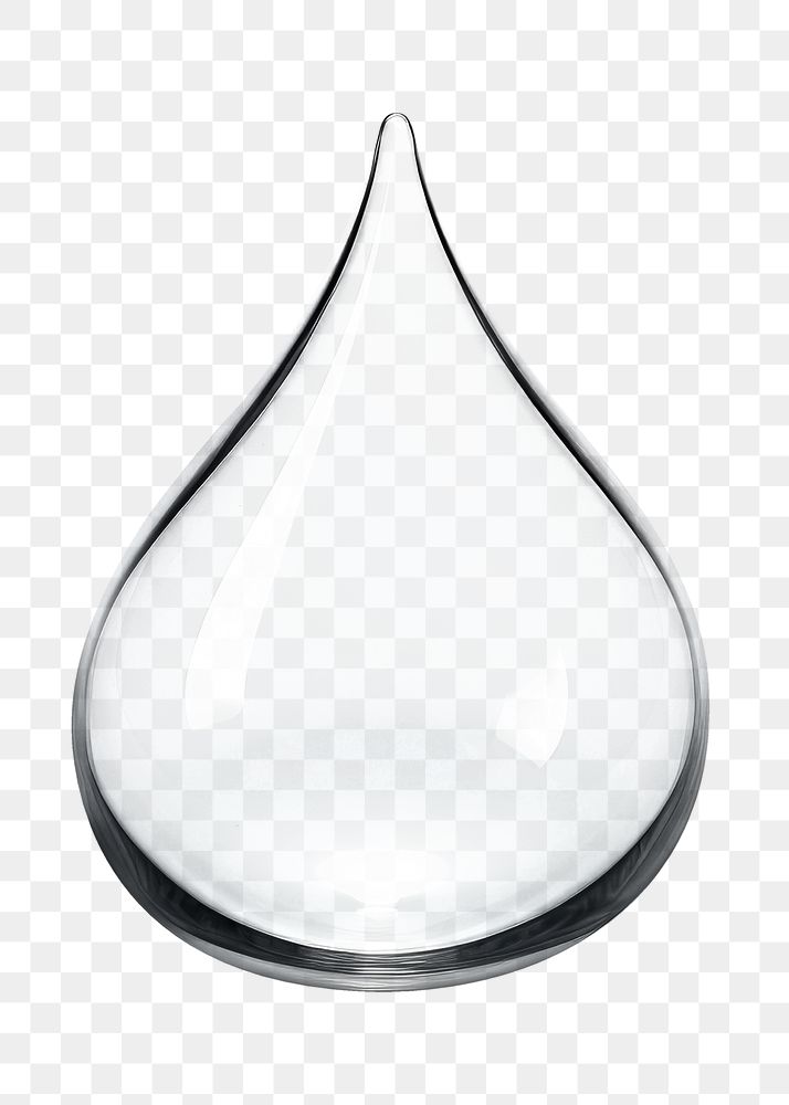 PNG Water drop glass simplicity porcelain. AI generated Image by rawpixel.