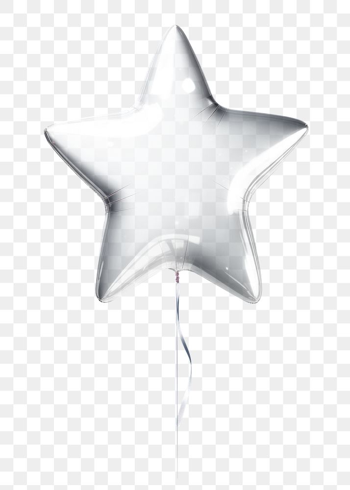 PNG Star balloon celebration simplicity decoration. AI generated Image by rawpixel.