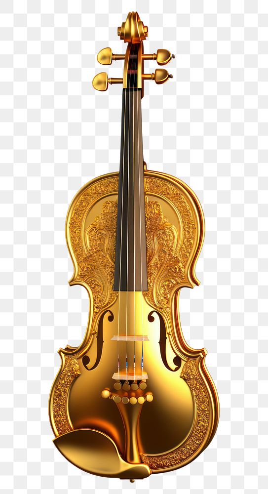 PNG  Gold violin performance chandelier orchestra. AI generated Image by rawpixel.