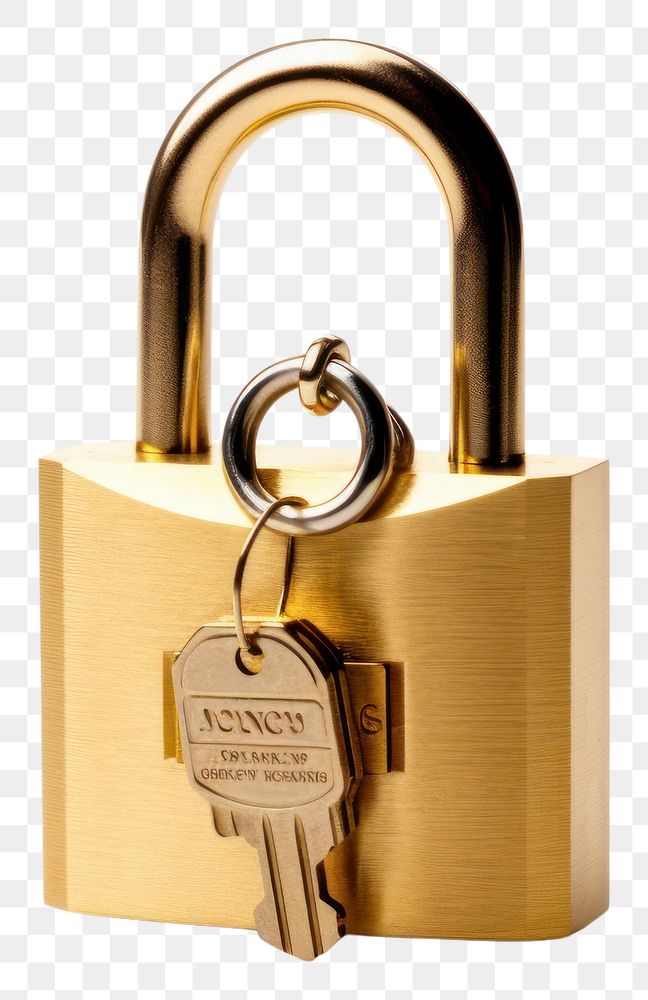 PNG Padlock white background aspirations protection. AI generated Image by rawpixel.