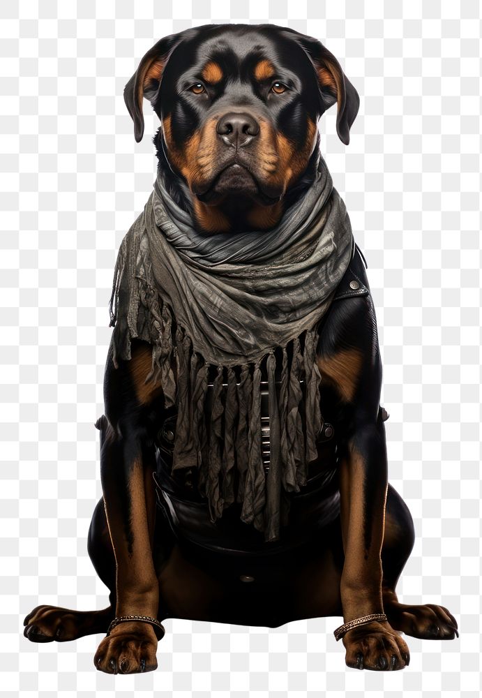 PNG Rottweiler animal pet mammal. AI generated Image by rawpixel.