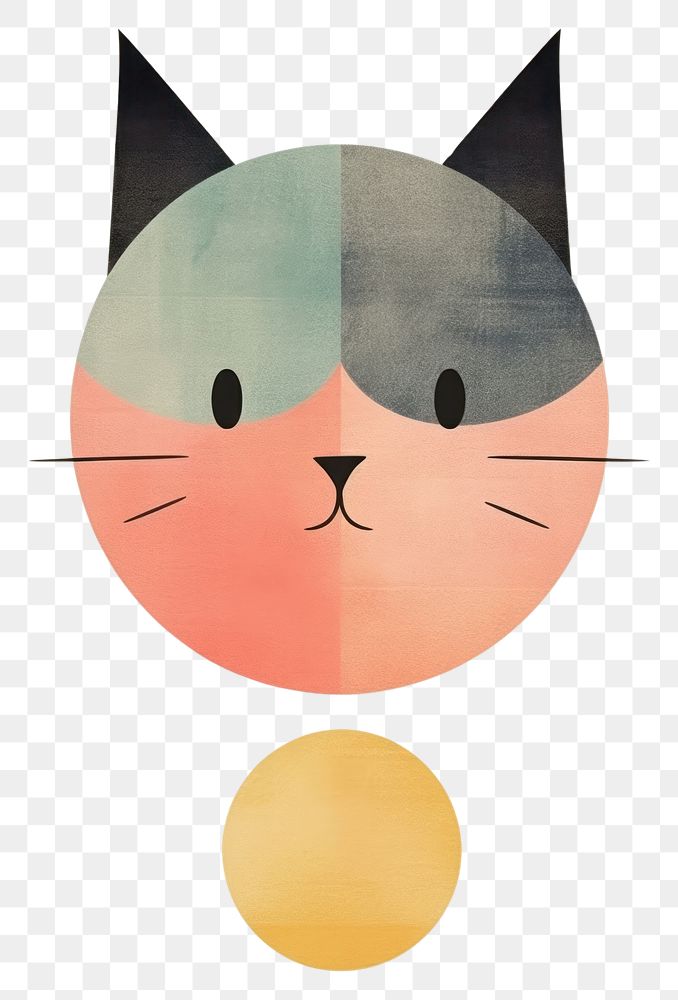 PNG Cat art anthropomorphic representation. AI generated Image by rawpixel.