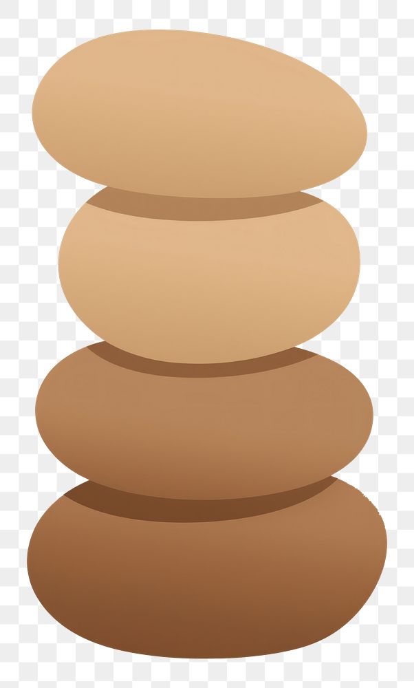 PNG 3 pebble stacked on top each other confectionery simplicity chandelier. AI generated Image by rawpixel.
