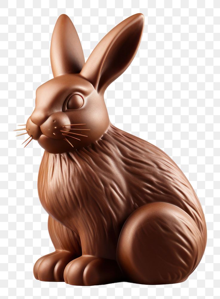 PNG Easter bunny with a tail mammal animal rodent. AI generated Image by rawpixel.