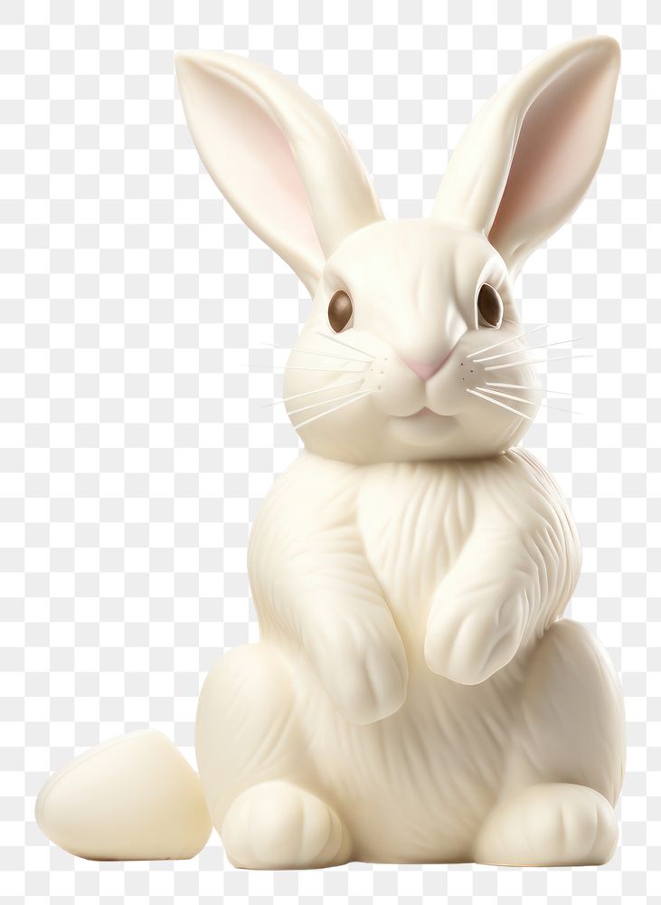 PNG Easter bunny mammal animal white. AI generated Image by rawpixel.