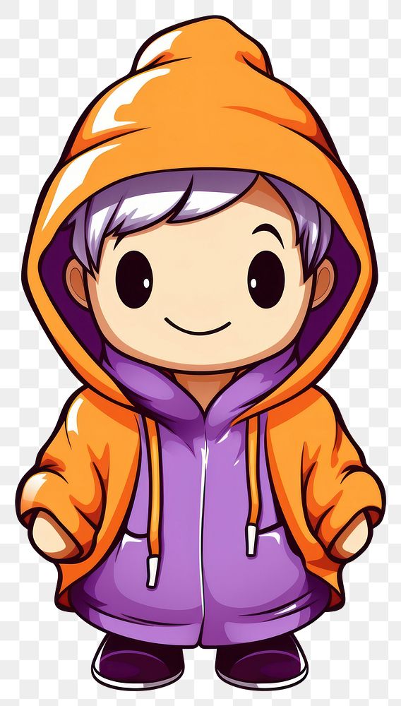 PNG  Halloween character sweatshirt cartoon cute. AI generated Image by rawpixel.