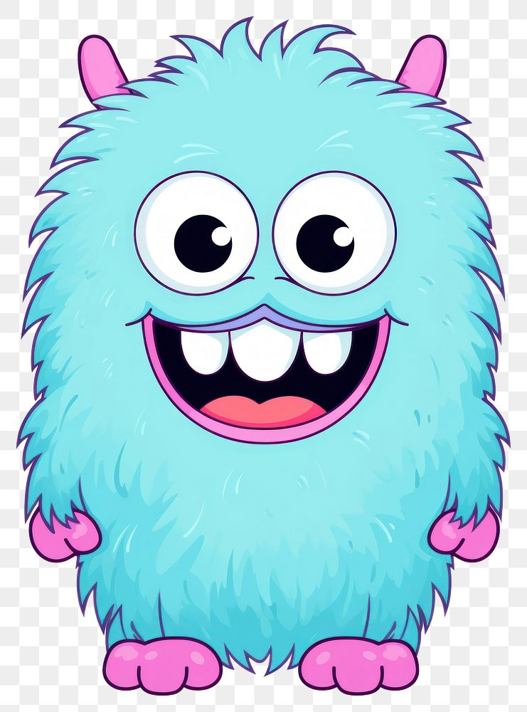 PNG  Pet monster cartoon mammal anthropomorphic. AI generated Image by rawpixel.