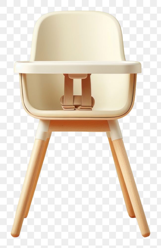 PNG Eating chair of baby furniture highchair armrest. AI generated Image by rawpixel.