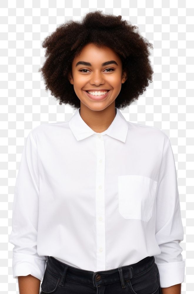 PNG Finger shirt standing portrait. AI generated Image by rawpixel.