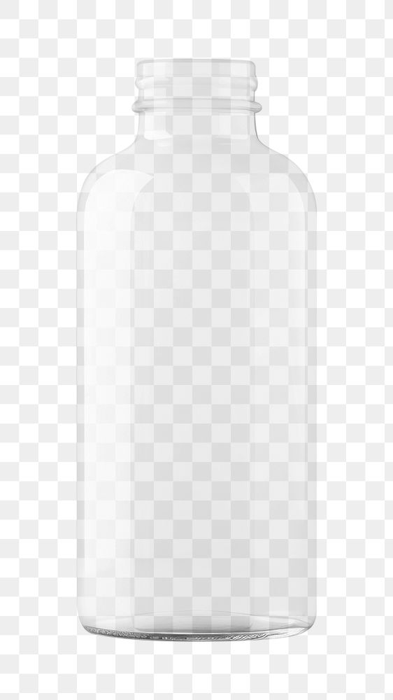 PNG Bottle glass white drinkware. AI generated Image by rawpixel.