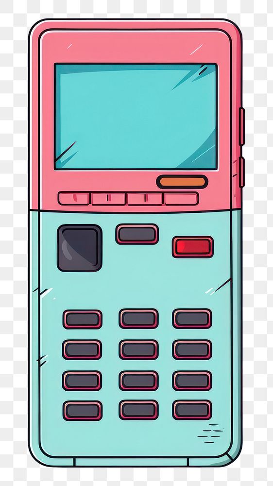PNG Calculator phone white background mobile phone. AI generated Image by rawpixel.