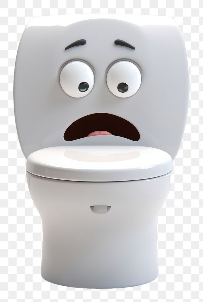 PNG  Toilet bathroom cartoon hygiene. AI generated Image by rawpixel.