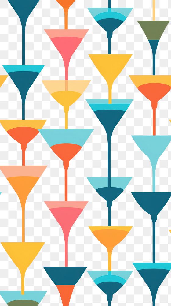 PNG Cocktail glass backgrounds martini pattern. AI generated Image by rawpixel.