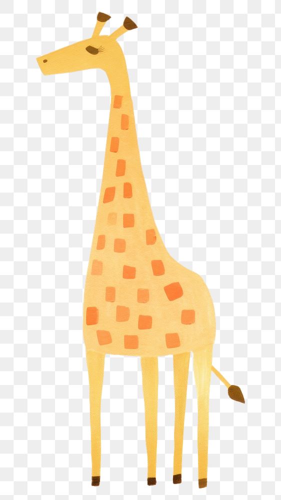PNG  Giraff giraffe animal mammal. AI generated Image by rawpixel.