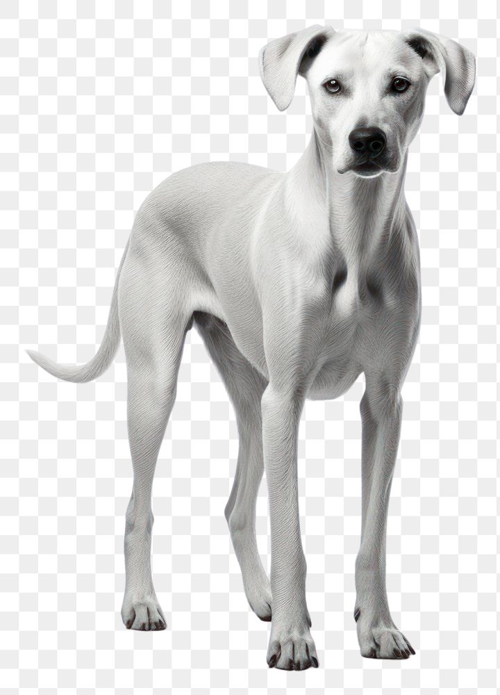 PNG  Dog standing mammal animal. AI generated Image by rawpixel.