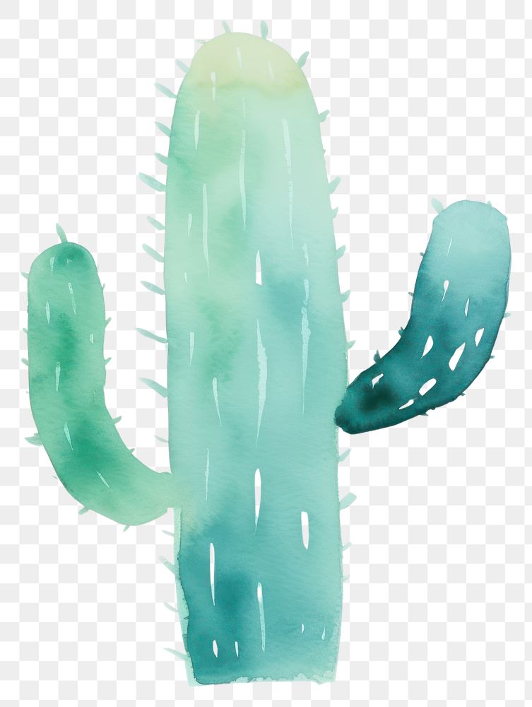 PNG Cactus plant white background creativity. AI generated Image by rawpixel.