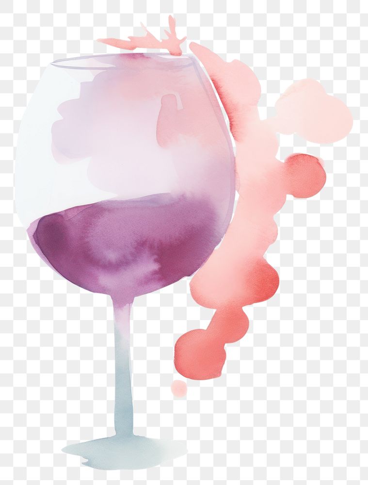 PNG Wine glass drink white background. AI generated Image by rawpixel.