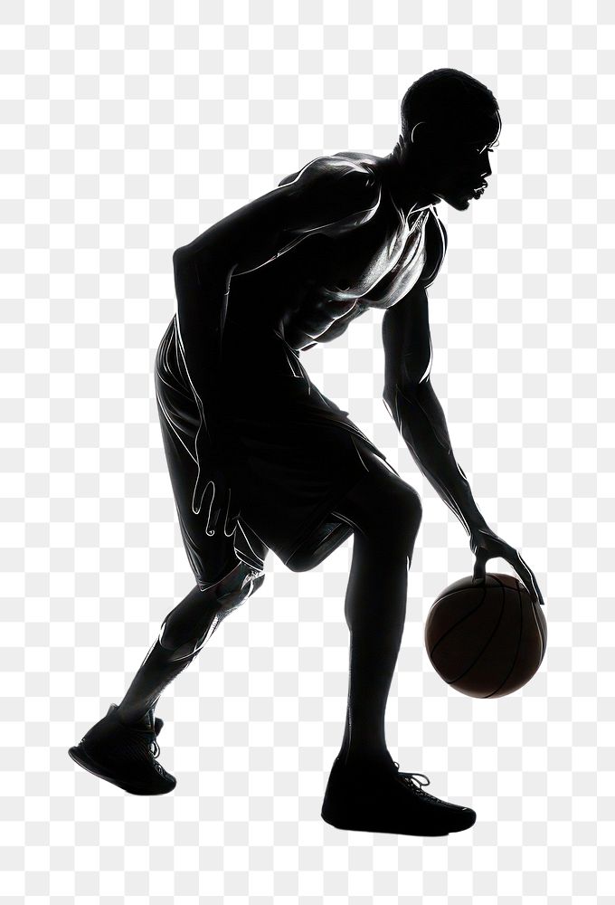 PNG Basketball player man clothing footwear.