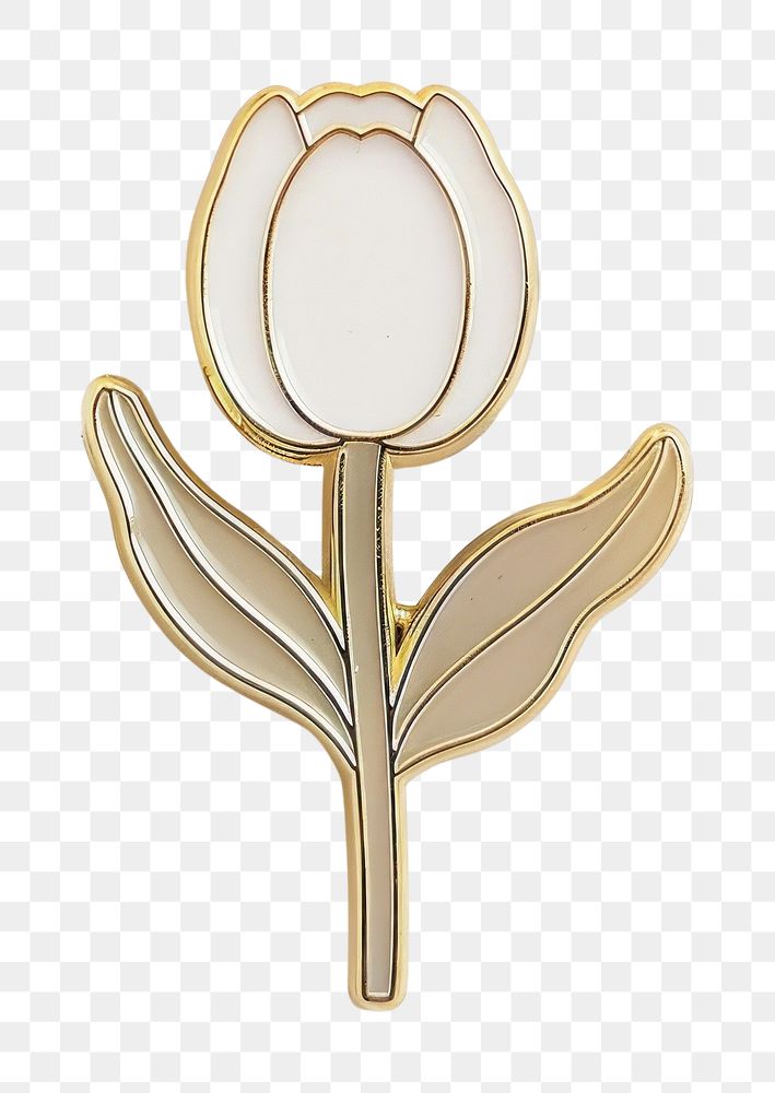 PNG Tulip pin badge accessories accessory festival.