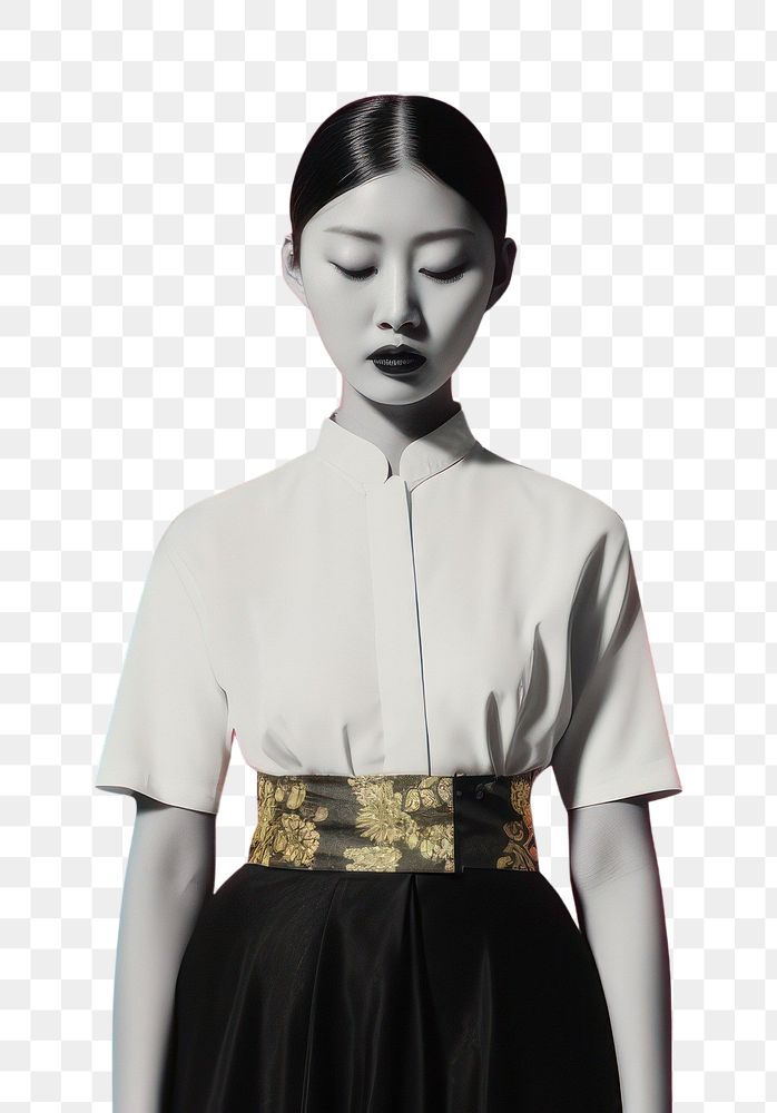 PNG Pop korea traditional art collage represent of korea culture clothing apparel fashion