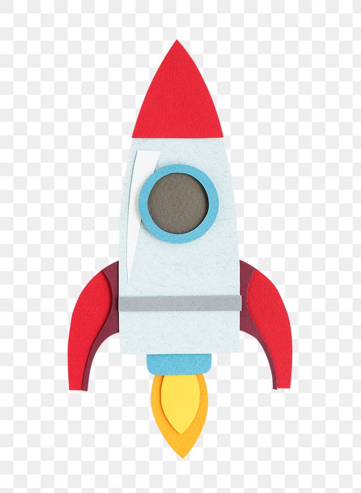 Rocket png sticker, transparent background