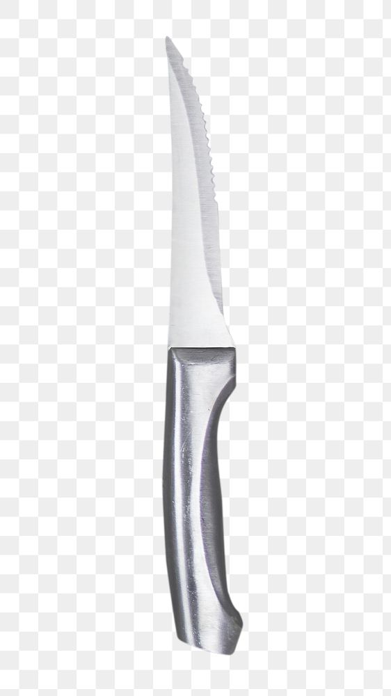 Kitchen knife png, isolated object, transparent background