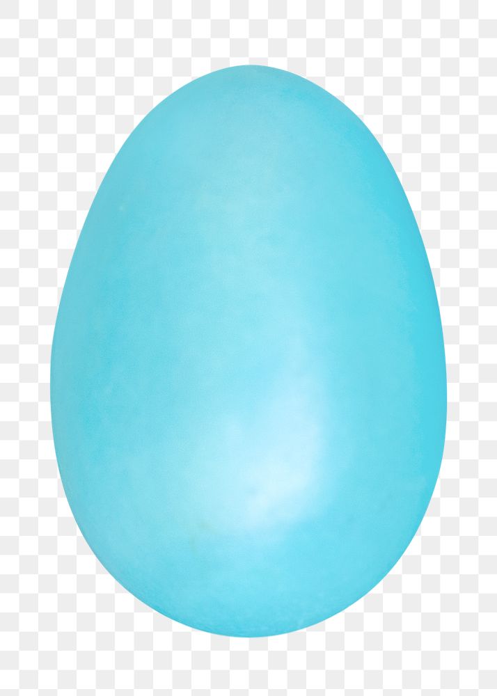 Blue easter eggs png holiday, transparent background