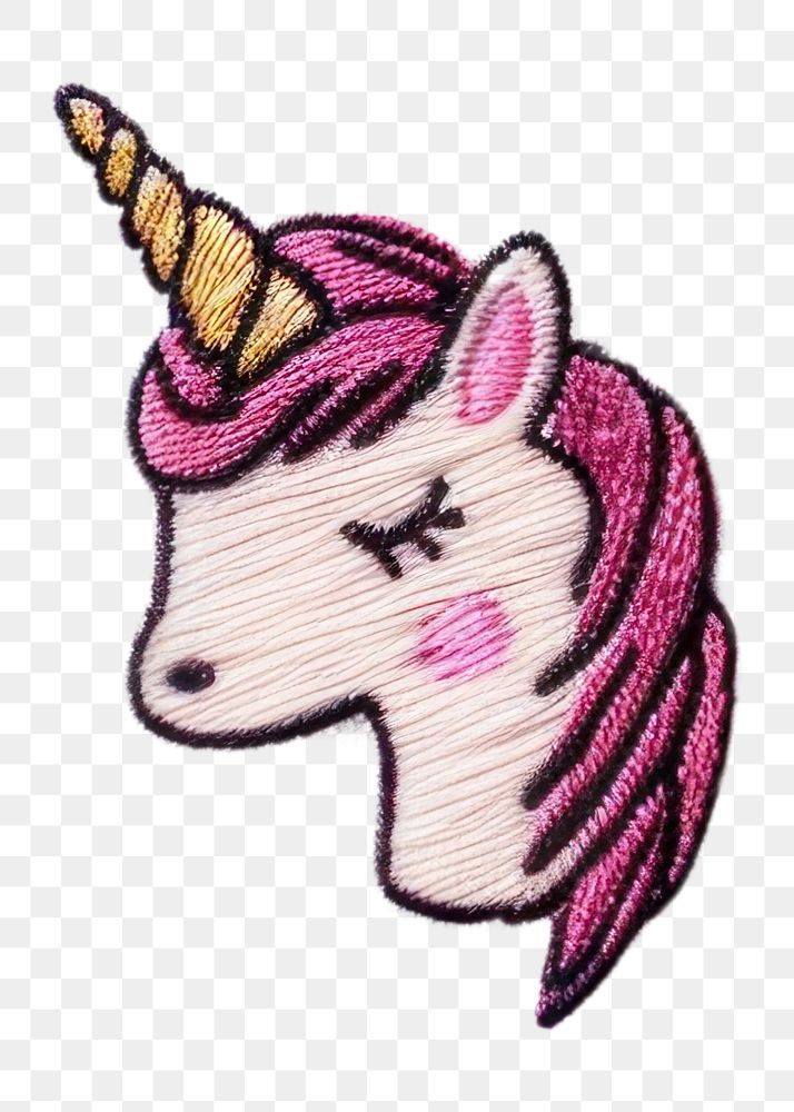 PNG Unicorn head cartoon representation creativity. AI generated Image by rawpixel.