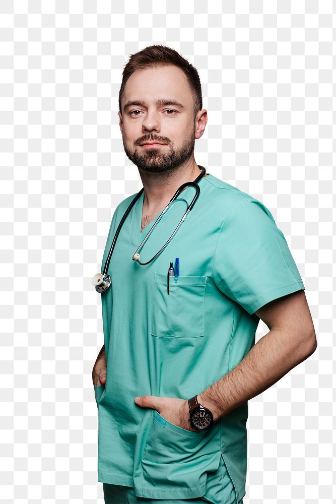 Medical hero fighting the Coronavirus transparent png