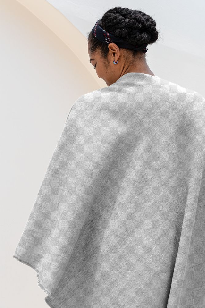 Throw blanket mockup png transparent