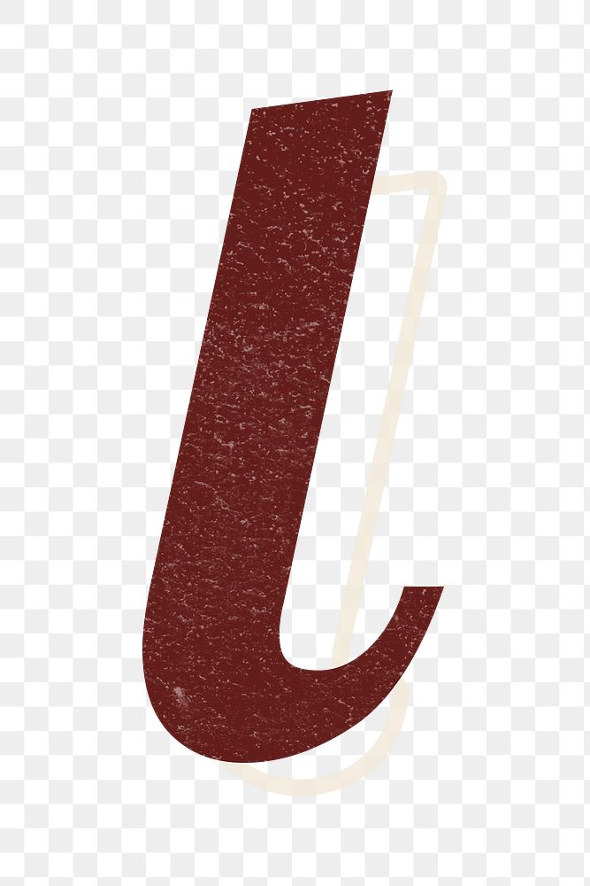 letter l font printable a to z free png sticker rawpixel