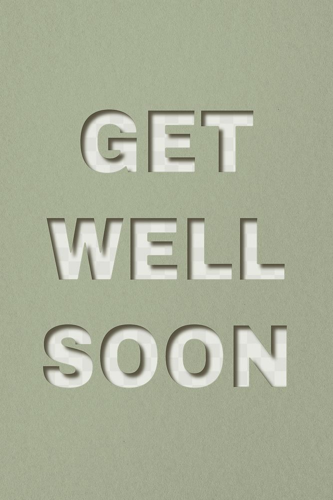 Png word get well soon | Free PNG - rawpixel