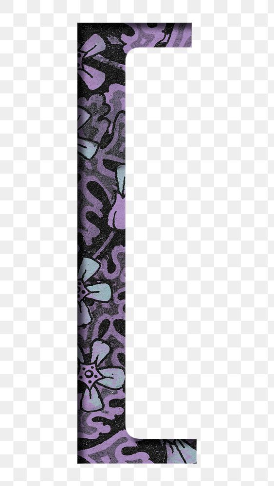 Vintage purple Left bracket png | Free PNG Sticker - rawpixel