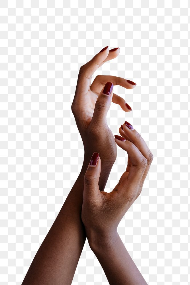 Two hands transparent png