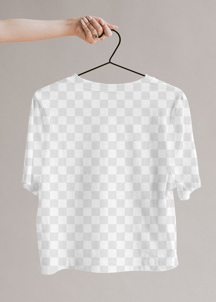 PNG t-shirt mockup women&rsquo;s apparel fashion unisex