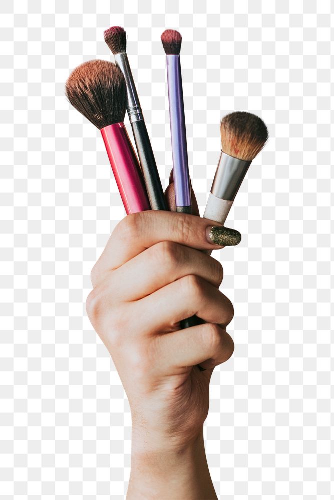 Makeup tools png, beauty blogger