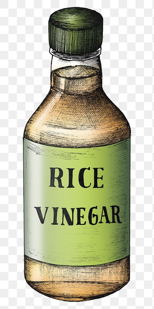 Colorful komezu rice vinegar png