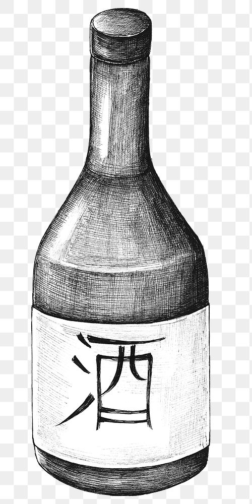 Classic Osake rice wine png