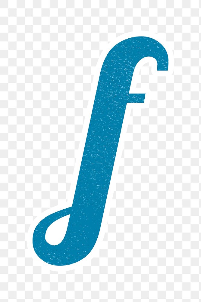 Png Letter f alphabet lettering typography