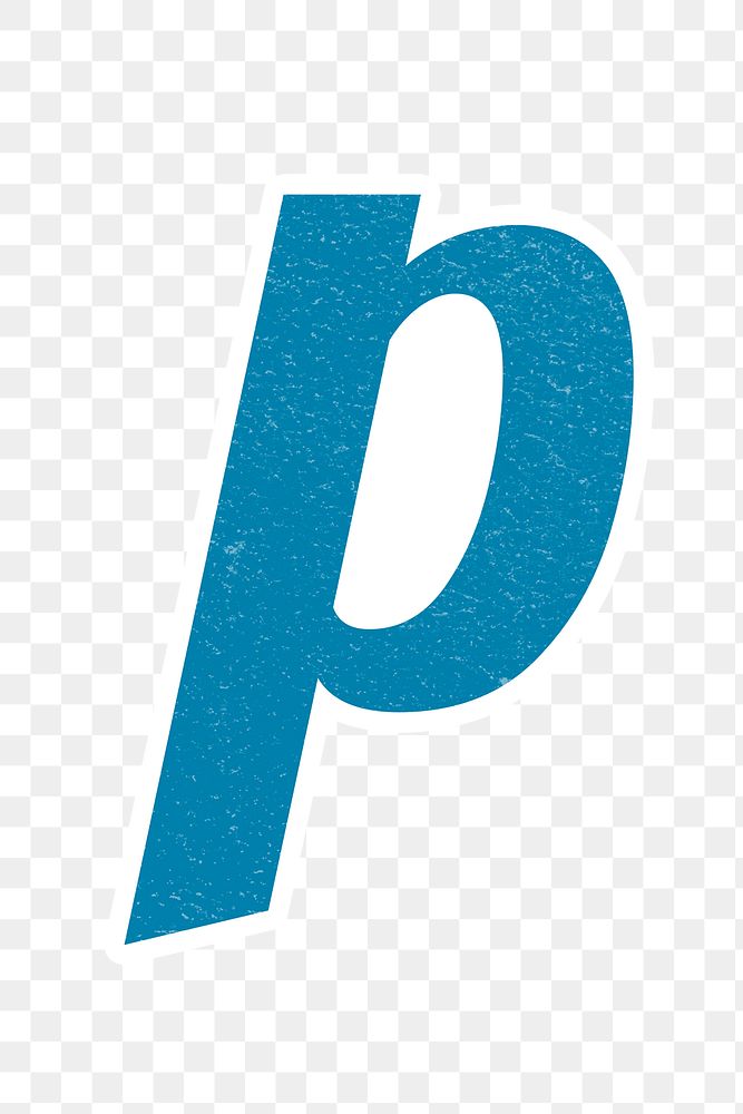 Letter p png alphabet lettering