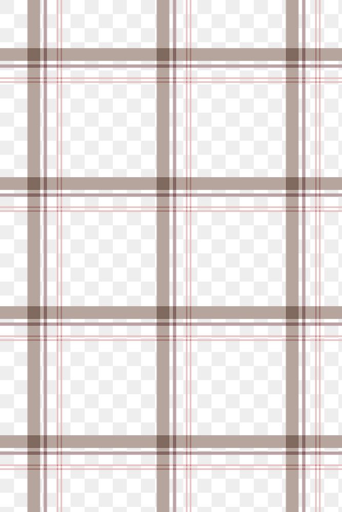 Tartan plaid background png transparent, brown pattern design