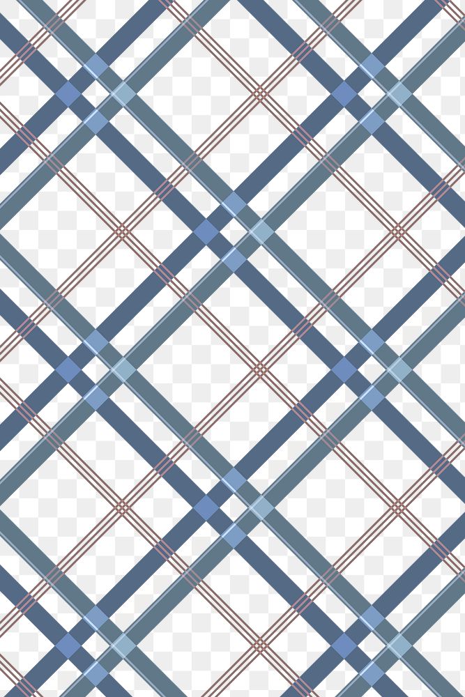 Pattern background png, tartan plaid, blue traditional design